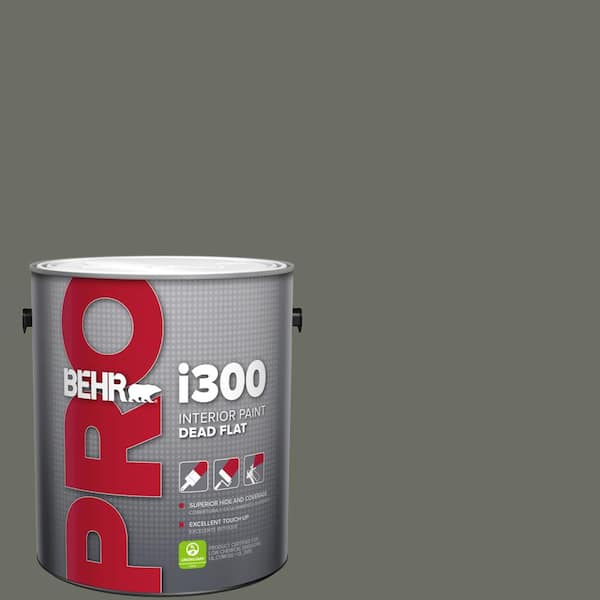 BEHR PRO 1 gal. #N380-6 Bonsai Trunk Dead Flat Interior Paint