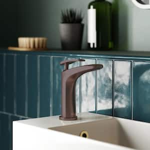 Sublime Single-Handle Single-Hole Bathroom Faucet in Oil Rubbed Bronze