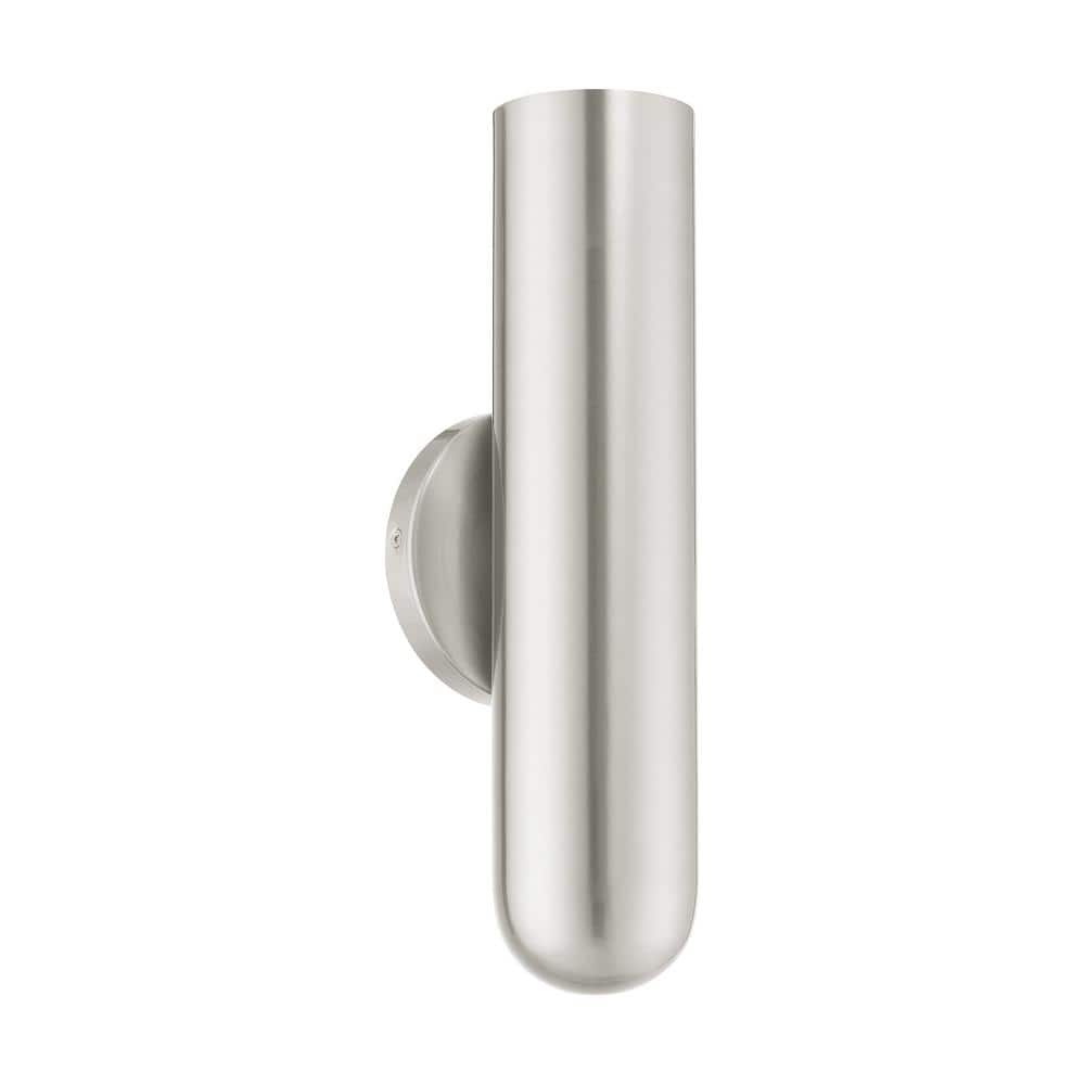 Elegant Ardmore Brushed Nickel 1-Light Sconce with Hand-Welded Shade