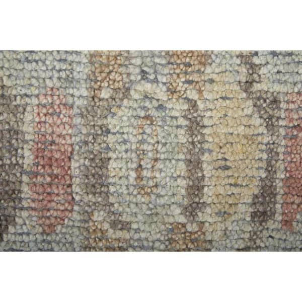 8 ft. x 12 ft. Gray, Blue Floral Area Rug