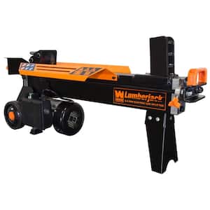 6.5-Ton 15 Amp Horizontal Electric Log Splitter with Stand