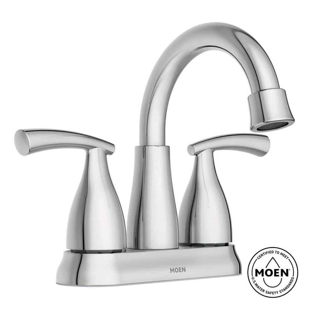 Essie 2-Handle 4 in. Centerset Bathroom Faucet in Chrome price history on PriceWatchPro