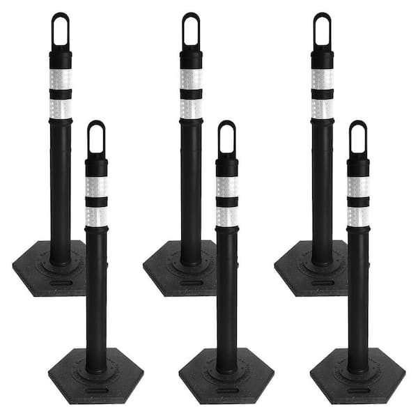 Black Delineators (6-Pack)