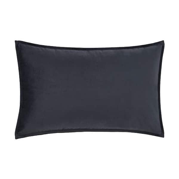 Unbranded Toulhouse Indigo Polyester Lumbar Decorative Throw Pillow Cover 14 x 40 in.