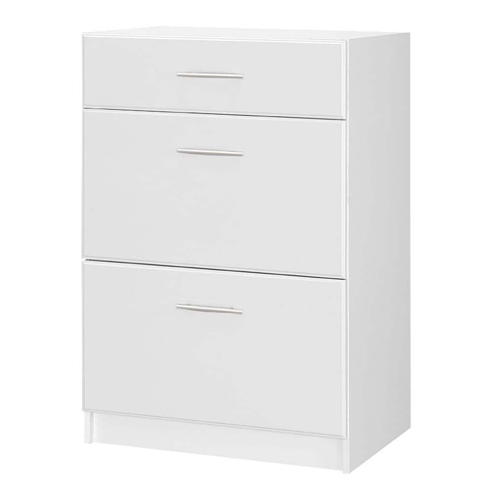 Hampton Bay Wood Freestanding Garage in White (24 in. W x 36 in