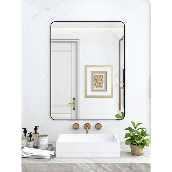 GEL PEEL AND STICK TILE FRAMED MIRROR  Bathroom mirrors diy, Bathroom  mirror frame, Diy bathroom vanity