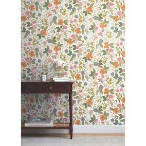 Colette Rose Multicolor Peel and Stick Wallpaper
