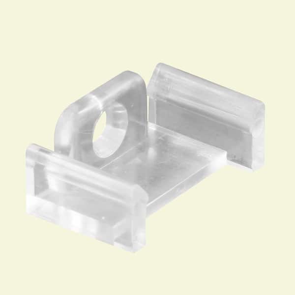 Prime-Line Clear Plastic, Window Grid Retainer Clip (6-pack)