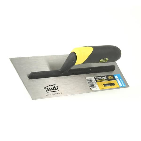 1/16 in. x 1/32 in. x 1/32 in. Premium U-Notch Flooring Trowel