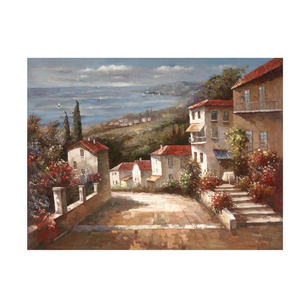 Tuscany Scenic Landscape Canvas Print by Joval, 24x32