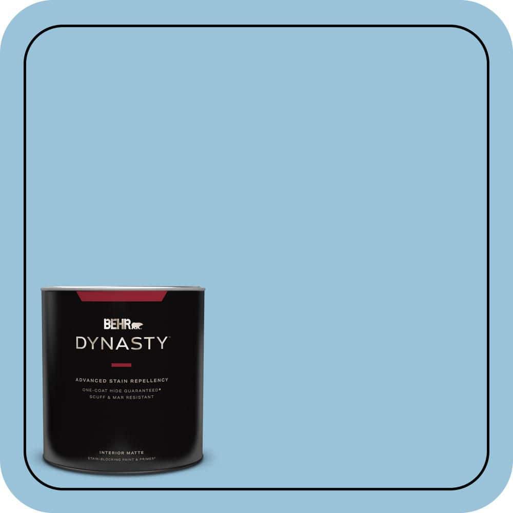 1 qt. #560D-4 Madras Blue Matte Interior Stain-Blocking Paint & Primer price history on PriceWatchPro