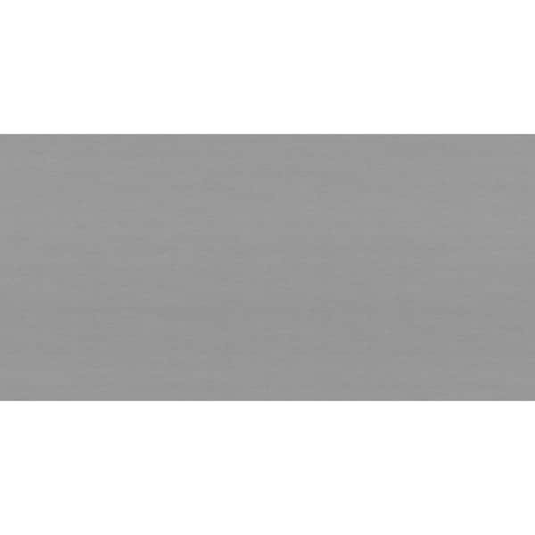 Satin Stainless Wilsonart 4830 PVC 1MM edgebanding 15/16"  x 500' x .040" thick 