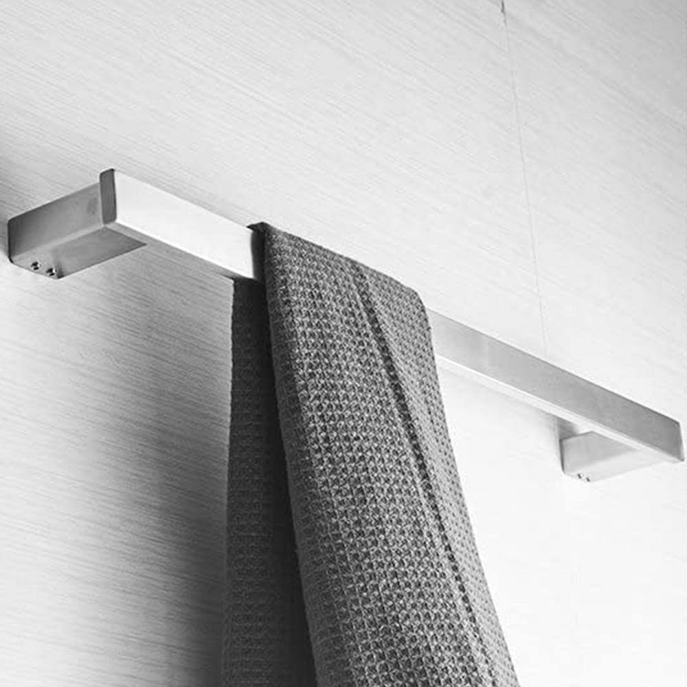 Brushed Nickel 4-Piece Stainless Steel Bathroom Hardware Set