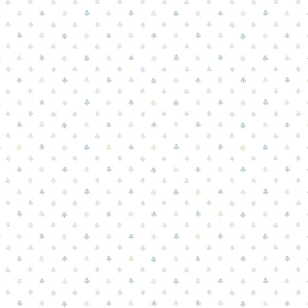 Norwall Lulu Spot in Blue and Beige