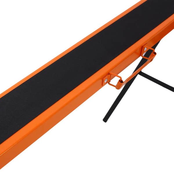 Miscool Ami 2-Pack Folding Steel Sawhorse, Heavy Duty Portable