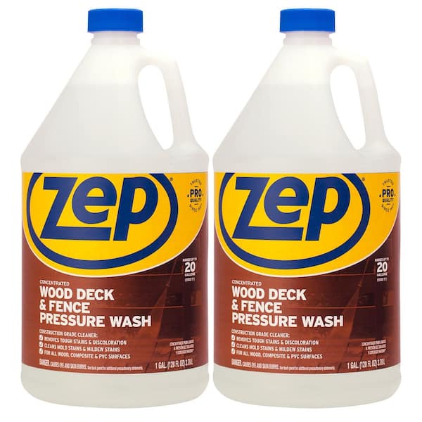 ZEP 128 oz. Outdoor Deck and Fence Cleaner (2-Pack)