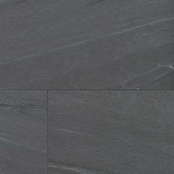 Bedrosians Urban 2.0 24 in. x 48 in. Honed Raven Black Porcelain Tile (31.67 sq. ft./Case)