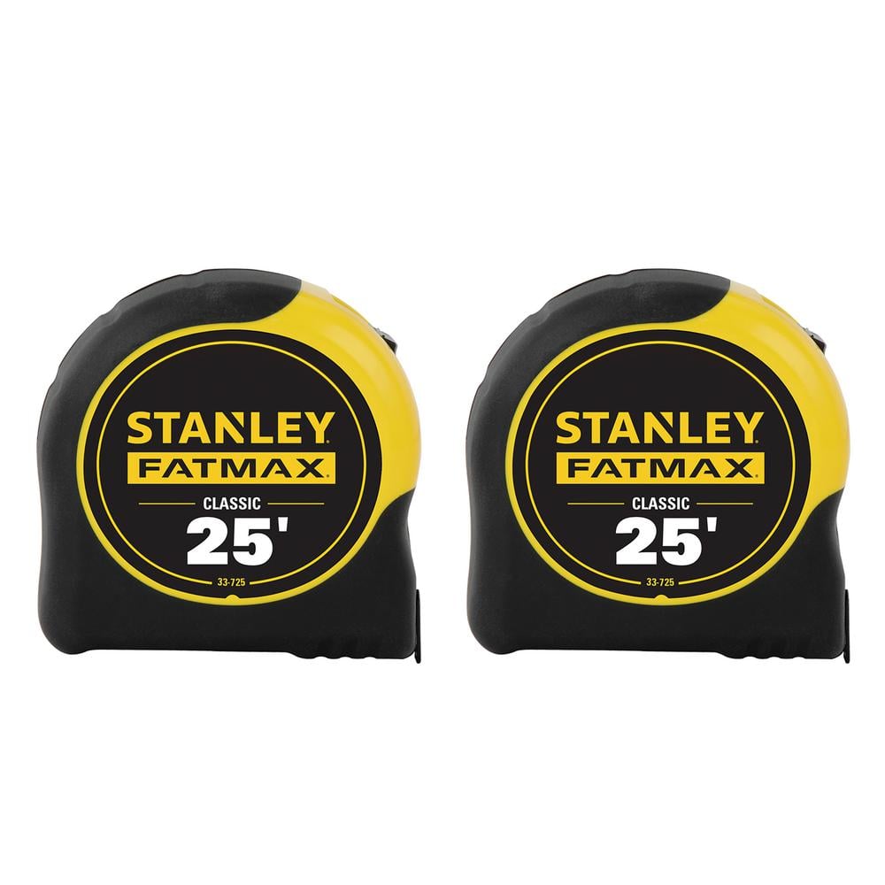 Stanley 25 ft. PowerLock Tape Measure 33-425D - The Home Depot