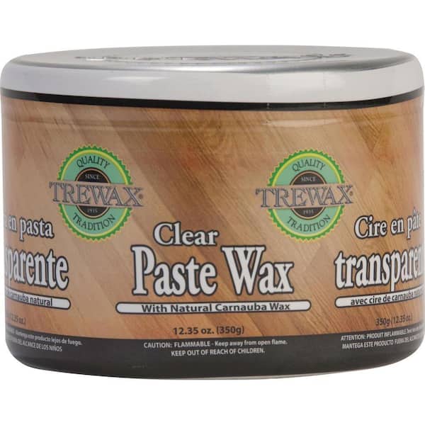 Trewax 12.35 oz. Hardwood Floor Paste Wax Polish Clear (2-Pack)