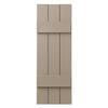 Ply Gem 11 in. x 31 in. Polypropylene Plastic 3-Board Closed Board and ...