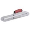 Marshalltown Concrete Rounded Finishing Trowel - 18 X 3 Inch Steel Handle For Smoothing & Finishing Concrete Surfaces - View #4