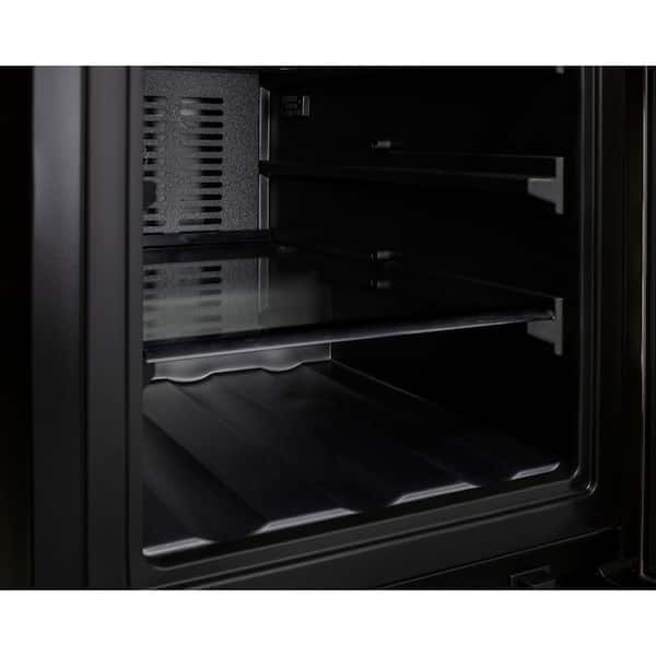 Advwin 90L Bar Fridge Mini Compact Refrigerator Top Freezer Black 1EA