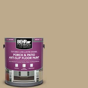 1 gal. #HDC-NT-16 Natural Chamois Textured Low-Lustre Enamel Interior/Exterior Porch and Patio Anti-Slip Floor Paint