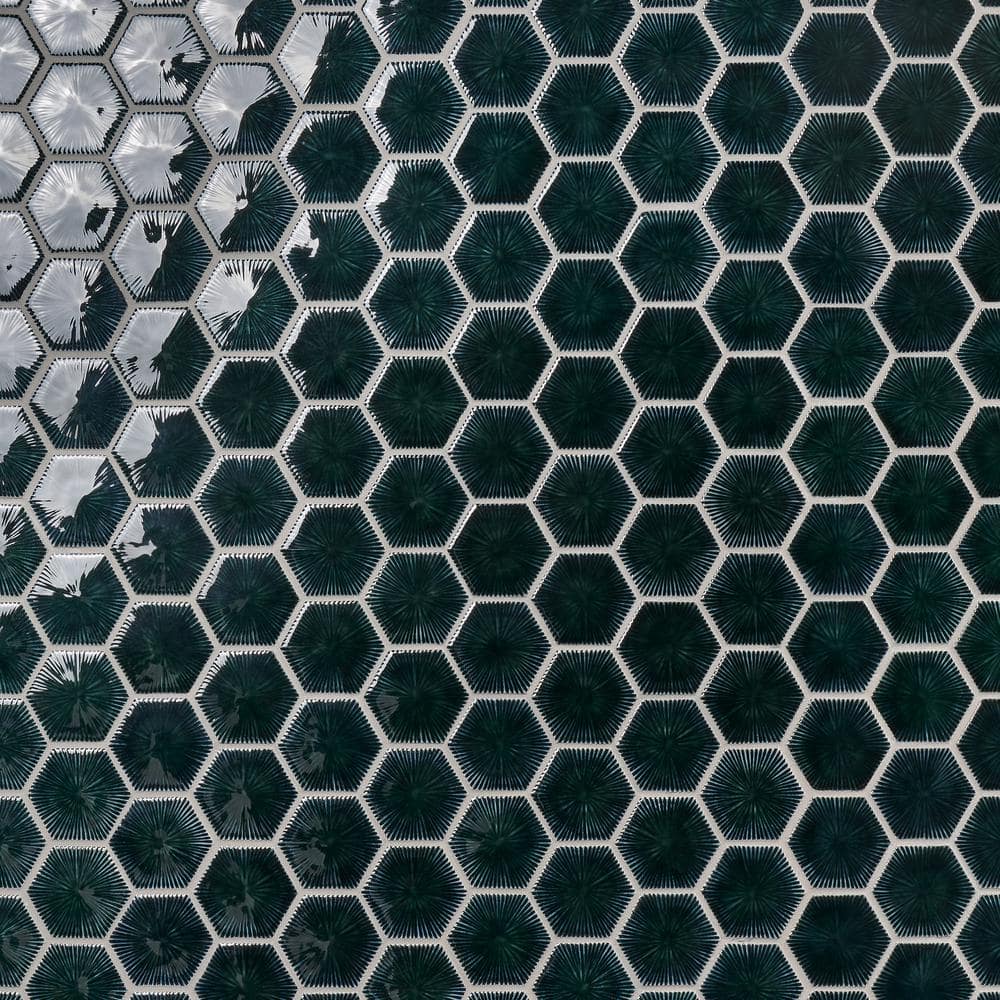 Ivy Hill Tile Delphi Midnight Blue 10.82 in. x 12.59 in