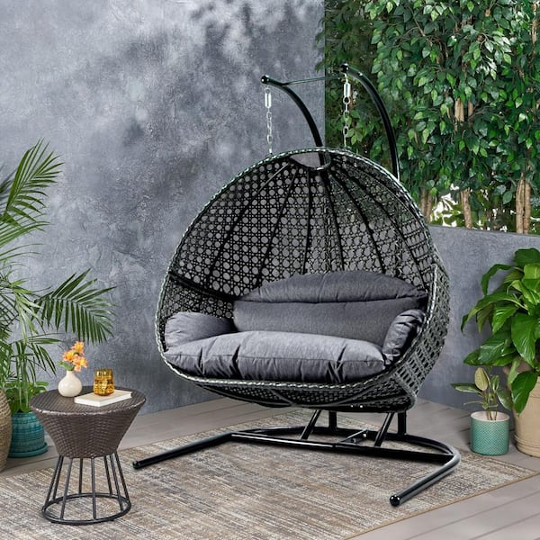 Metal Patio Egg Swing, What Is The Most Comfortable Hanging Chair