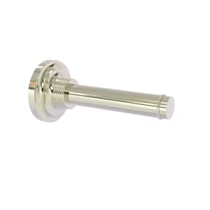 Que New Collection Horizontal Reserve Roll Toilet Paper Holder in Polished Nickel