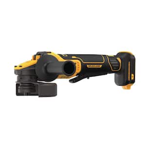 20V MAX Cordless Brushless 4.5 - 5 in. Paddle Switch Angle Grinder with FLEXVOLT ADVANTAGE (Tool Only)