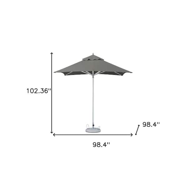 grass patio umbrella Tangkula 8Ft Tiki Umbrella, Hawaiian Style Outdoor PE with Tilt Adjustment filter_collection_Spruce Specifications Color Natural Material Garsing 7-ft Aluminum Yellow Color:Equinox - Blue