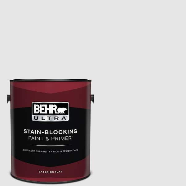 BEHR ULTRA 1 gal. #ICC-34 Violet Essence Flat Exterior Paint & Primer