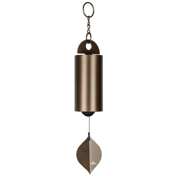 WOODSTOCK CHIMES Signature Collection, Heroic Windbell, Medium, 24 in. Antique Copper Wind Bell