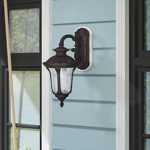 Whitingham 1-Light Bronze Outdoor Wall Lantern Light
