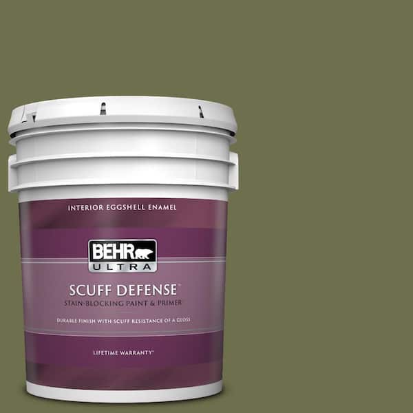 BEHR ULTRA 5 gal. #S370-7 Outdoor Oasis Extra Durable Eggshell Enamel Interior Paint & Primer