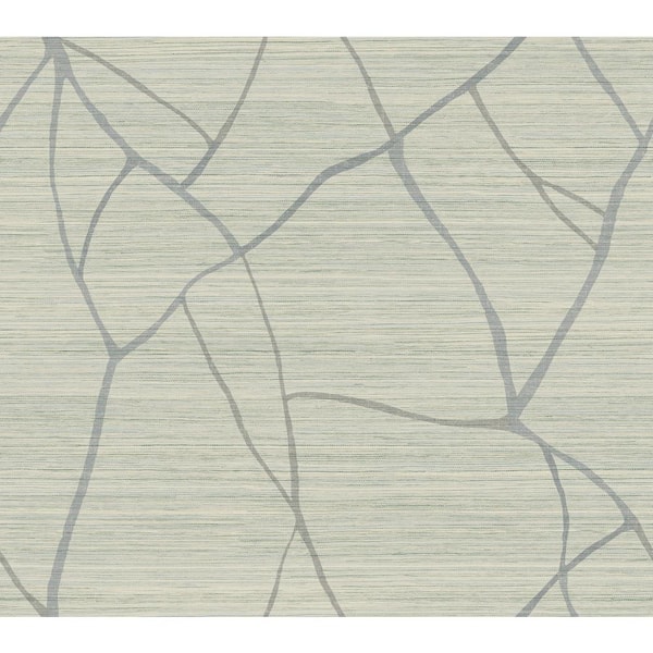 York Wallcoverings Blue Jade Raska Textured Non-Pasted Paper Wallpaper