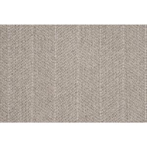 Forsooth - Quartz - Gray 12 ft. 32 oz. Wool Pattern Installed Carpet