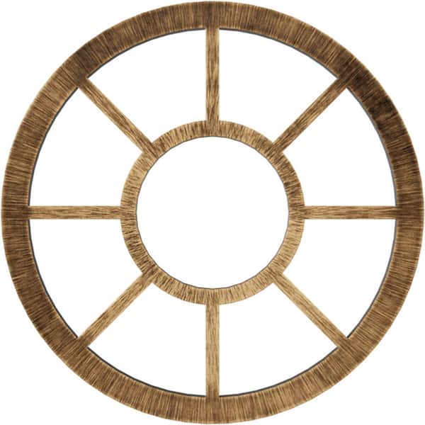 Ekena Millwork 18 in. O.D. x 4 in. I.D. x 1/2 in. P Grace Architectural Grade PVC Pierced Ceiling Medallion