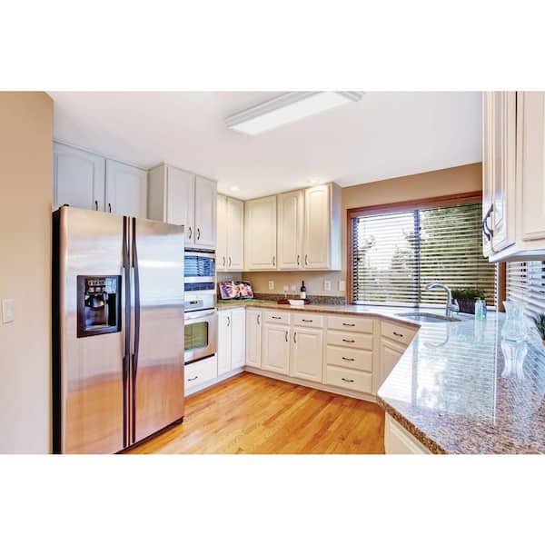 Cambridge 4 ft. 35-Watt White Integrated LED Flushmount