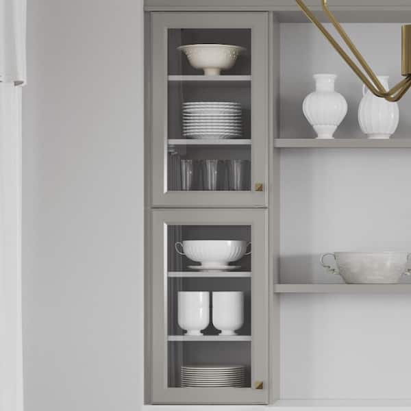 Hampton bay glass cabinet doors sales