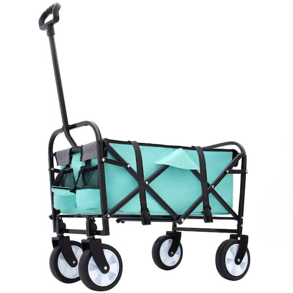 Minimeetall Strap Wagon - 225Lbs, Strapping System, Camping Fishing, Green