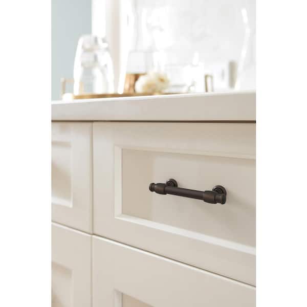 Winsome 3 in. (76mm) Traditional Oil Rubbed Bronze Bar Cabinet Pull