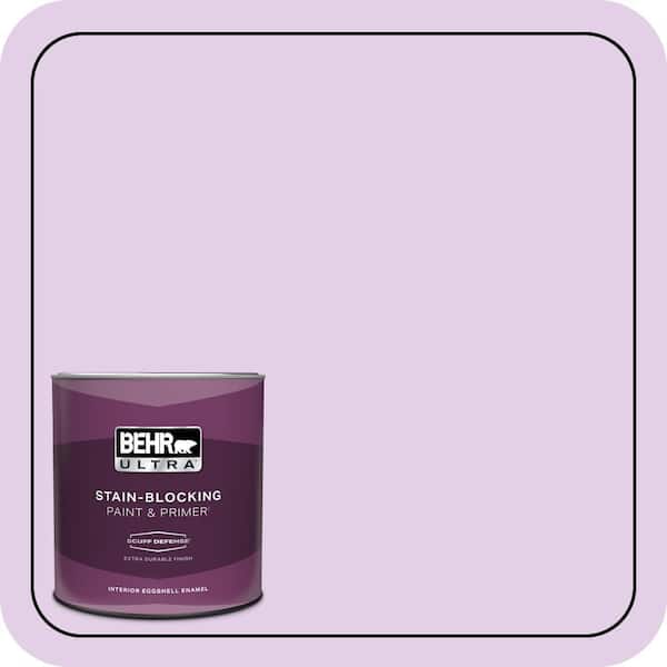BEHR ULTRA 1 qt. #P100-2 Sweet Romance Extra Durable Eggshell Enamel Interior Paint & Primer