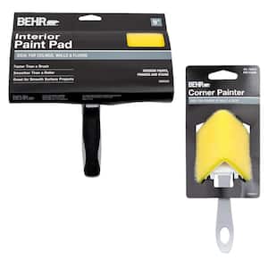 3.5 in. Corner Painter and 9 in. Interior Paint Pad Applicator