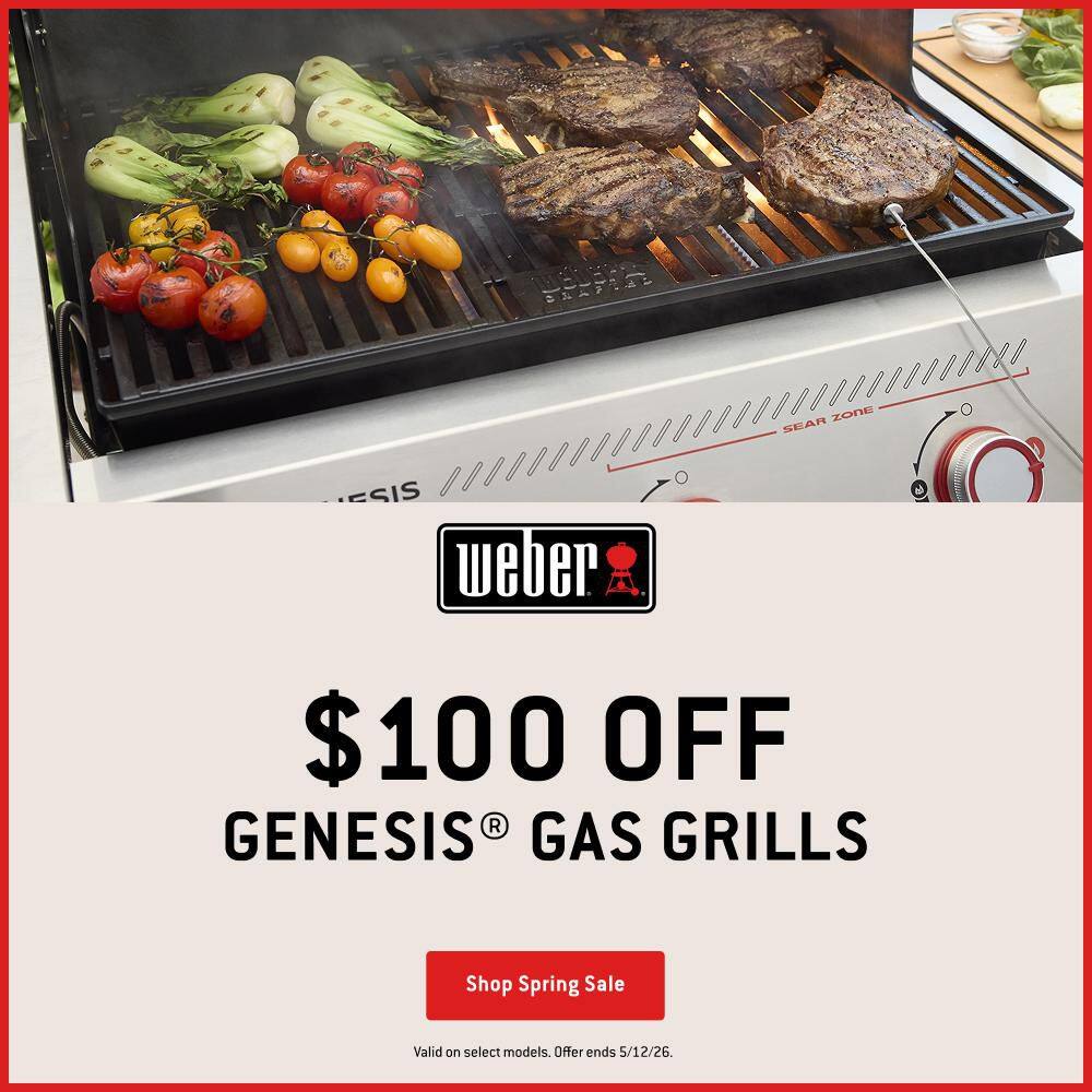 Genesis S-335 3-Burner Gas Grill - rated 4.5705 stars from 887 reviews