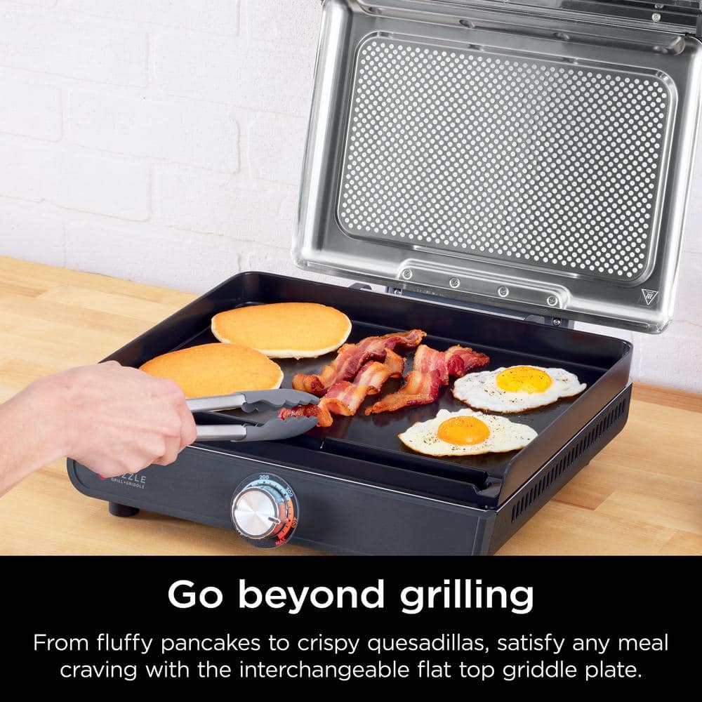Ninja Sizzle Smokeless Nonstick Indoor Grill with Griddle