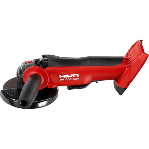 Hilti 2146907 22-Volt Lithium-Ion Brushless Cordless 5 in. Angle Grinder AG 500 (Tool Only) - 1