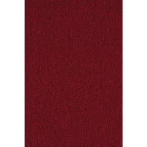 Viking - Color Berry Red 12 ft. W x Cut to Length Loop Red Carpet