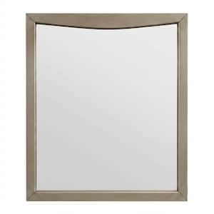 Eugene Gray 39.25 in. W x 43 in. H Contemporary Rectangle Wood Framed Mirror